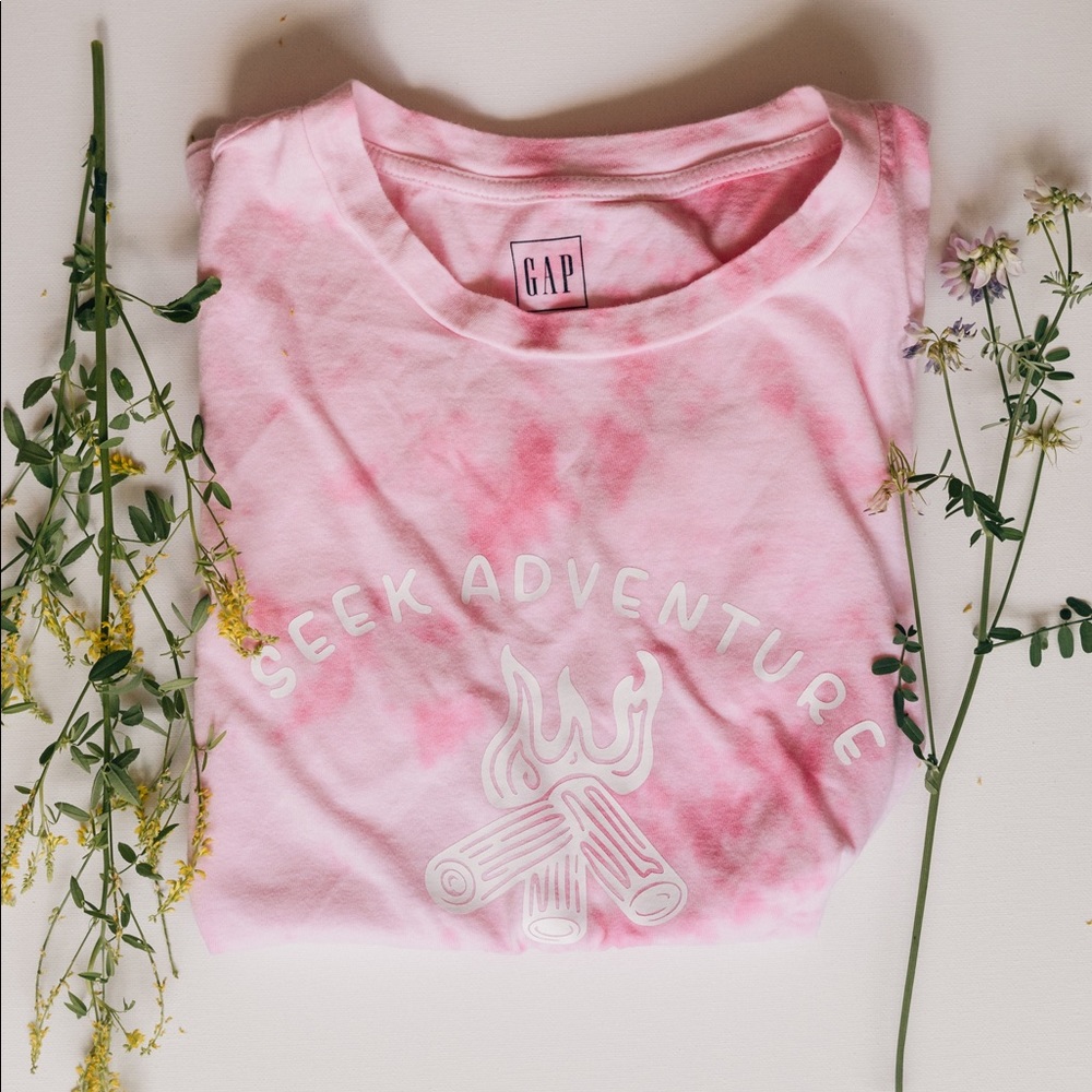 Pink Tie Dye Shirt!